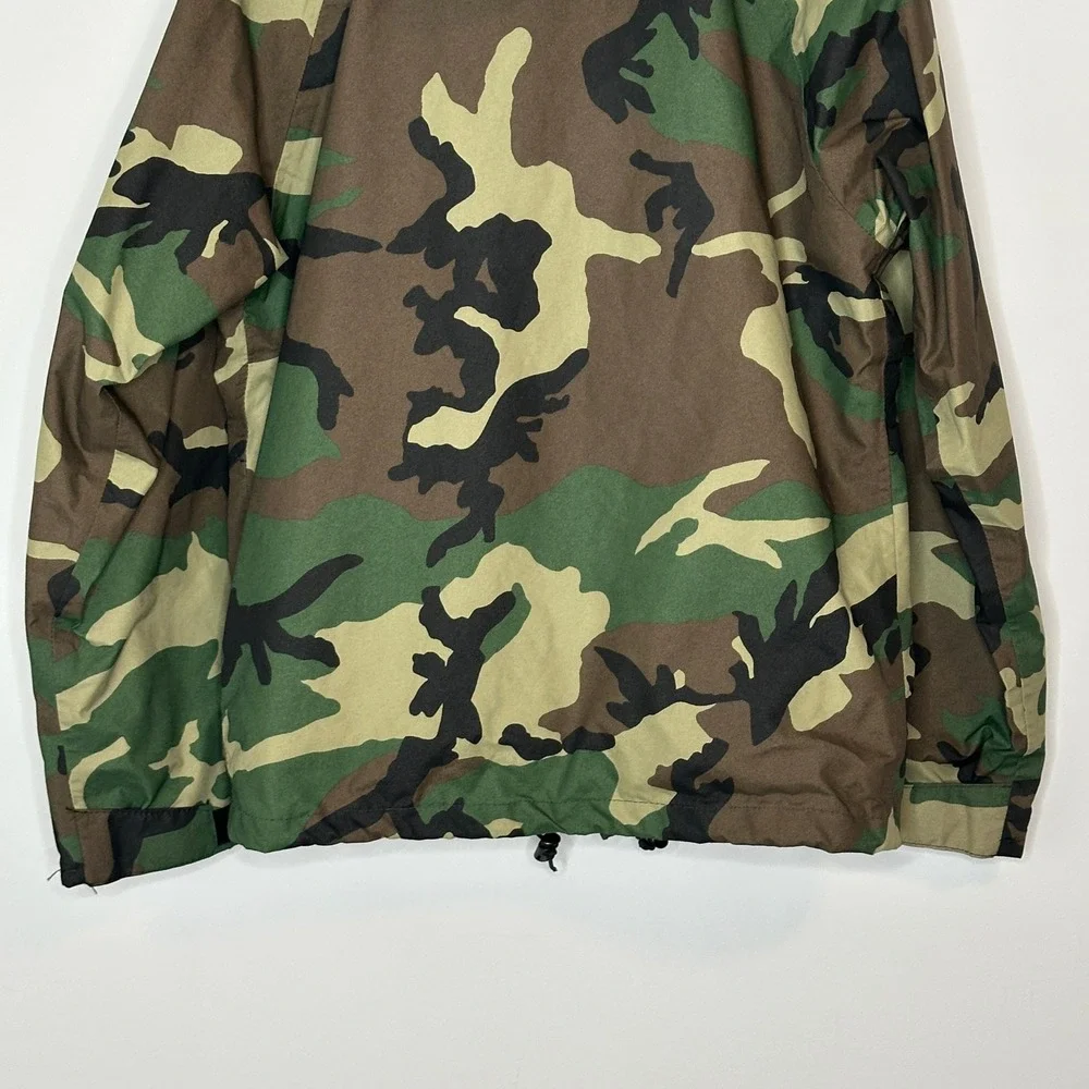 Log House Designs Gore-Tex Best‎ Defense Camo Military Jacket Mens Small USA